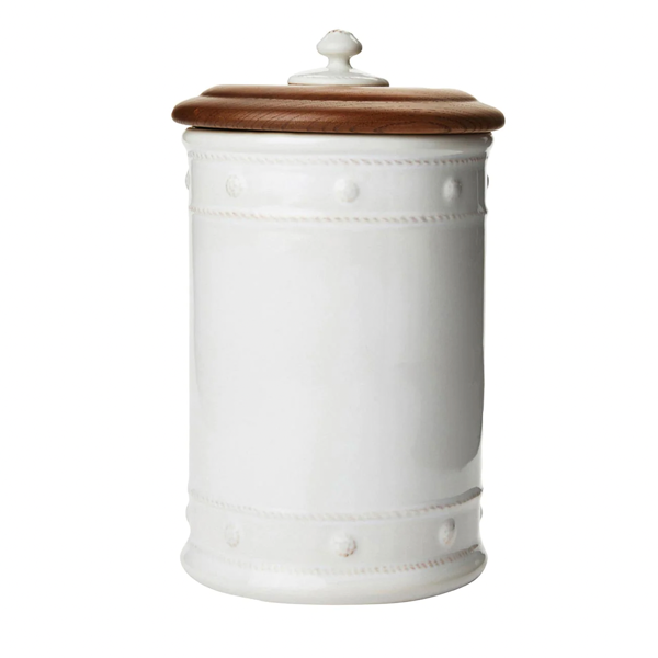 Berry & Thread 11.5" Canister w/ Wooden Lid