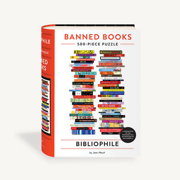 Bibliophile Banned Books 500-Pc. Puzzle