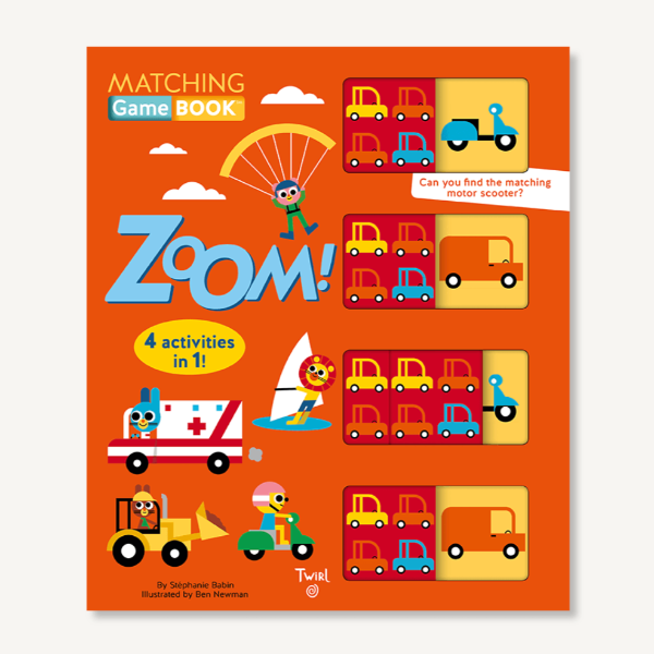 Matching Game Book: Zoom!