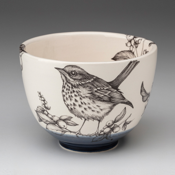 Small Bowl: Hermit Thrush