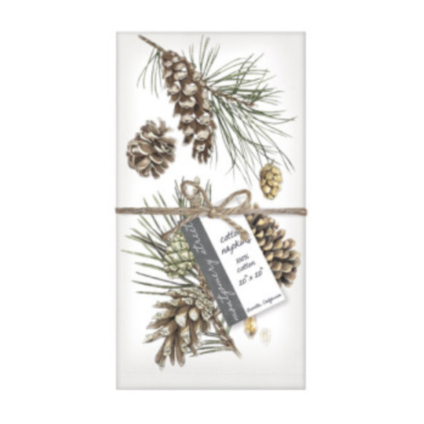 Pine Branches Napkins Set/4