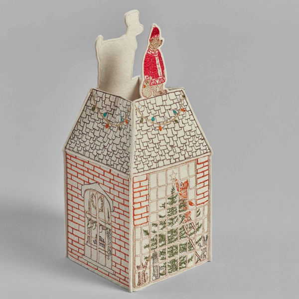 Home for the Holidays Tissue Box Cover