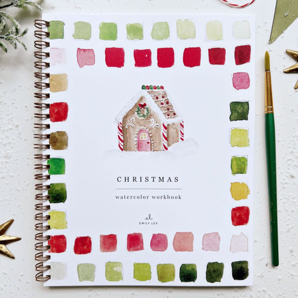 Watercolor Workbook - Christmas