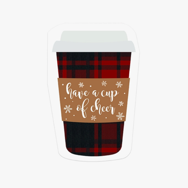 Christmas Cheer Cup-Shaped Napkins