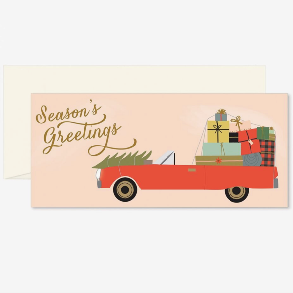 Season's Greetings Convertible Greeting Card