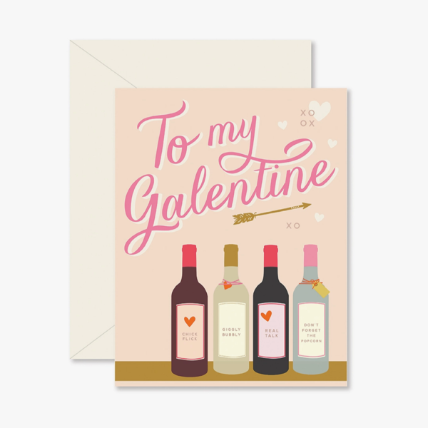 To My Galentine Greeting Card