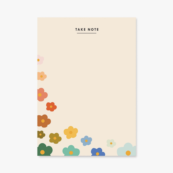 Mod Floral Notepad