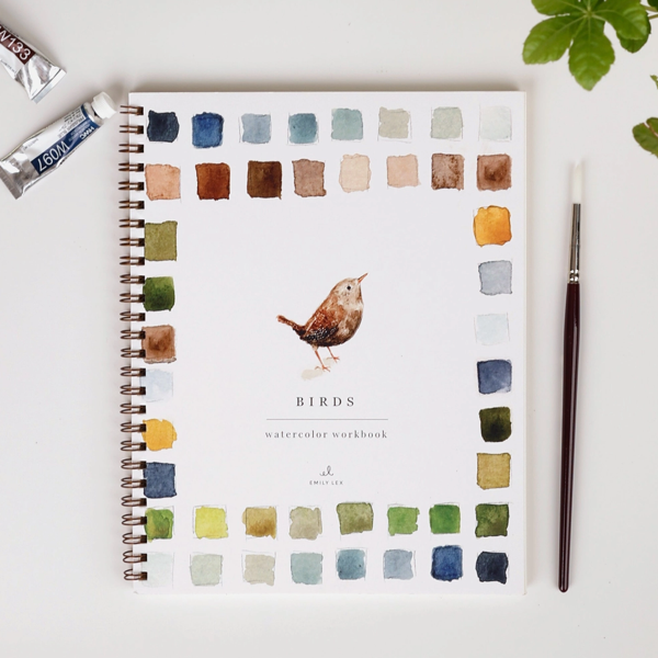 Watercolor Workbook - Birds