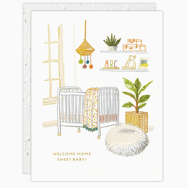 Nursery Baby Card
