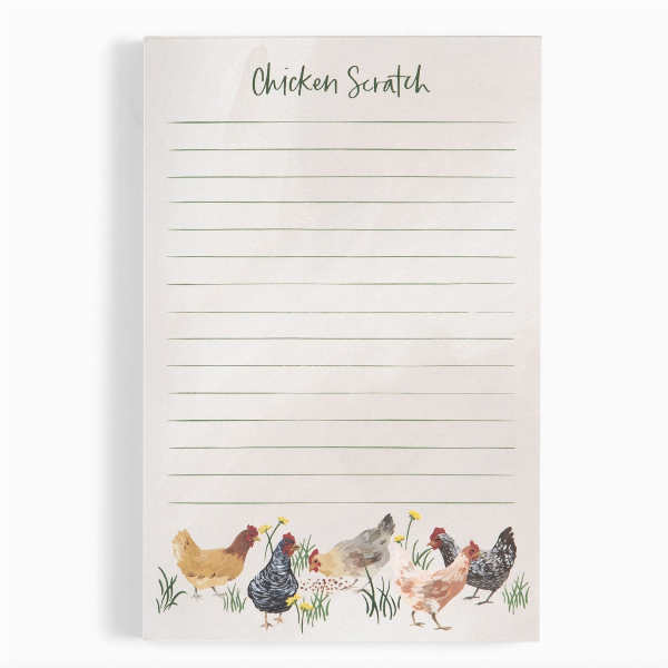 Chicken Scratch Notepad