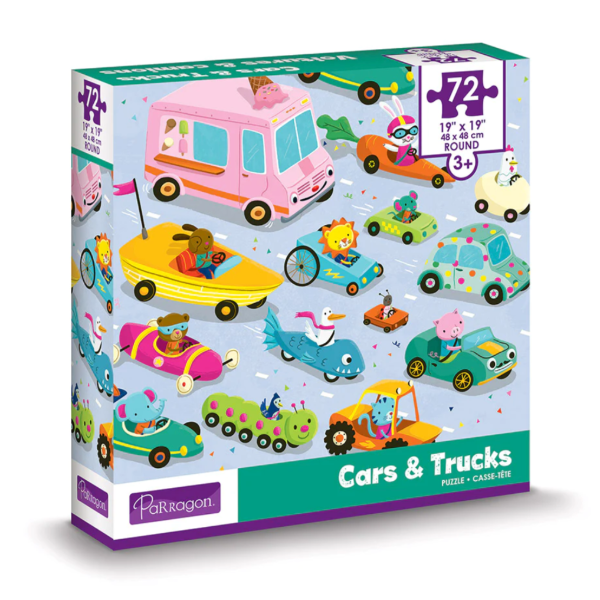 Cars & Trucks 72-Piece Puzzle