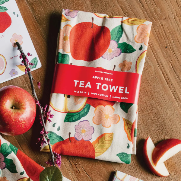 Apple Tree Tea Towel