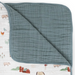 Deluxe Muslin Baby Quilt - Farmyard