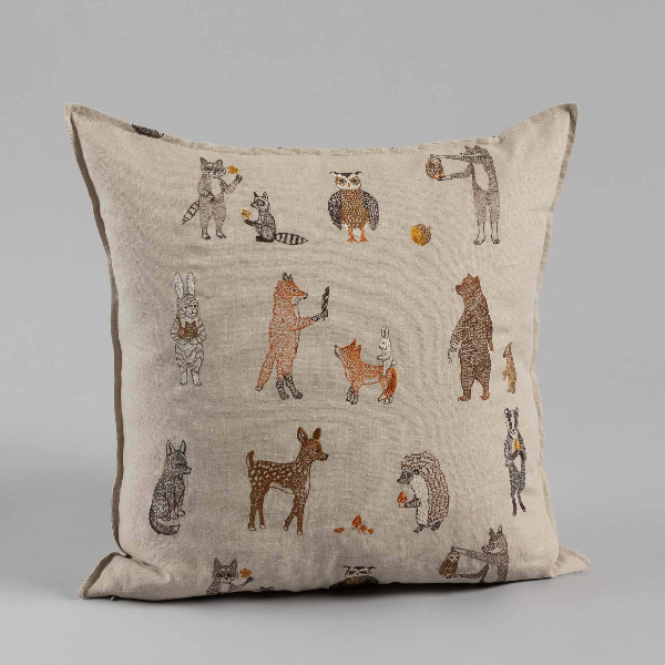 Woodland Friends Pillow