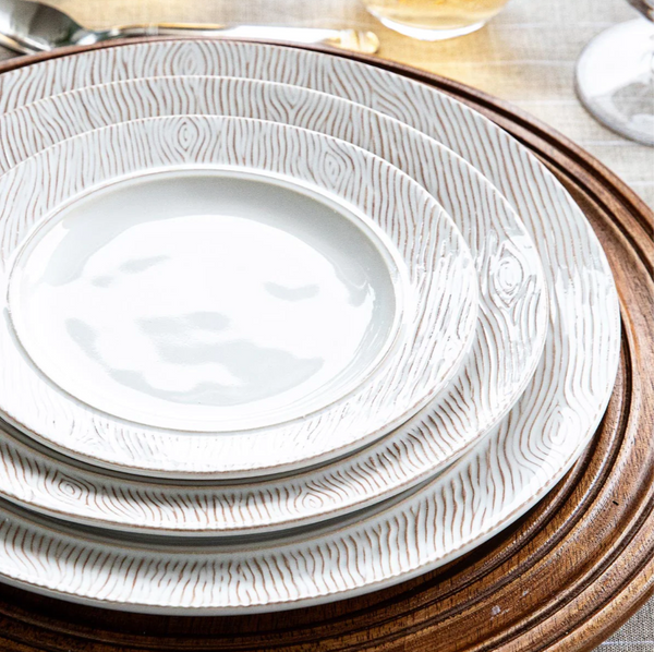 Blenheim Oak Whitewash Dinnerware