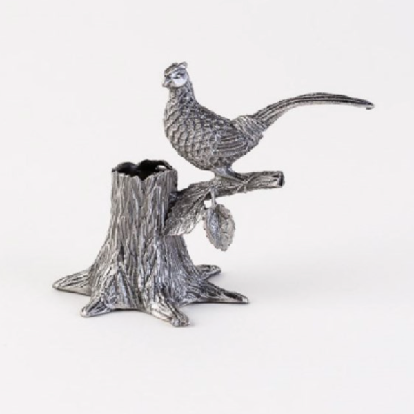 Pheasant Toothpick Holder