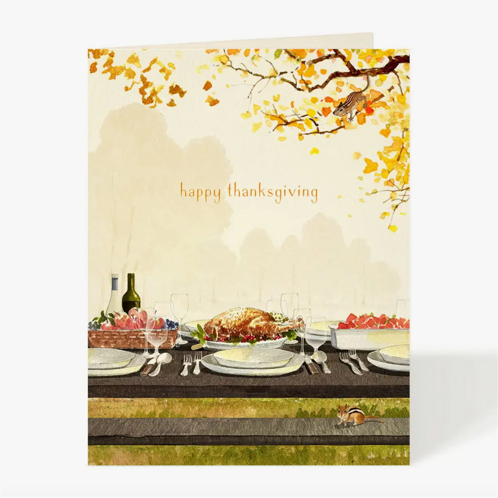 Thanksgiving Feast Thanksgiving Card