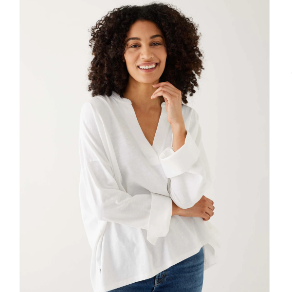 Amelia Cuff Tee
