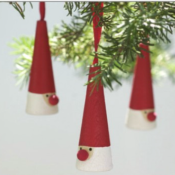 Cone Tomte Ornament