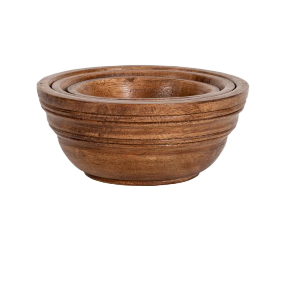 Bilbao Wood Nesting Bowls
