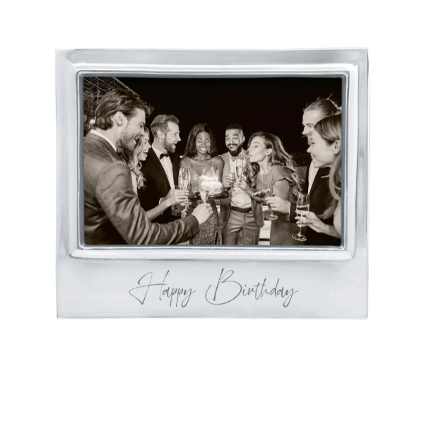 Happy Birthday Signature 4x6 Frame