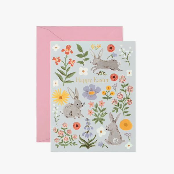 Easter Bunny Fields Card