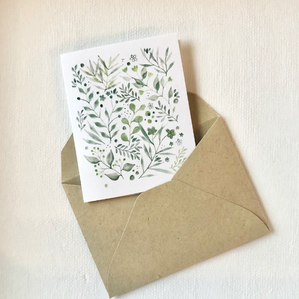Foliage Greeting Card
