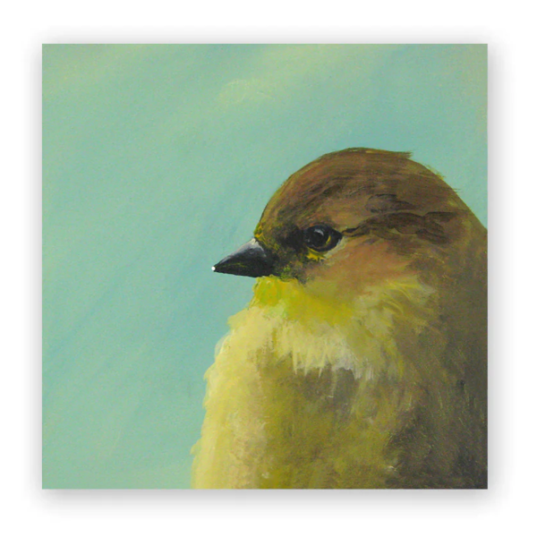 Fictional Yellow Bird Wall Art