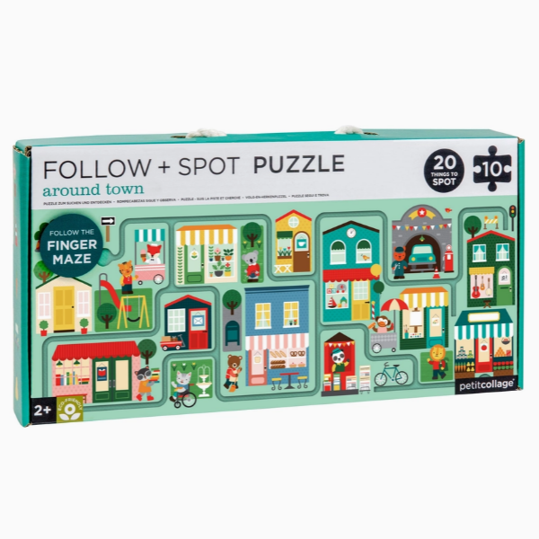 Around Town Follow+Spot Puzzle