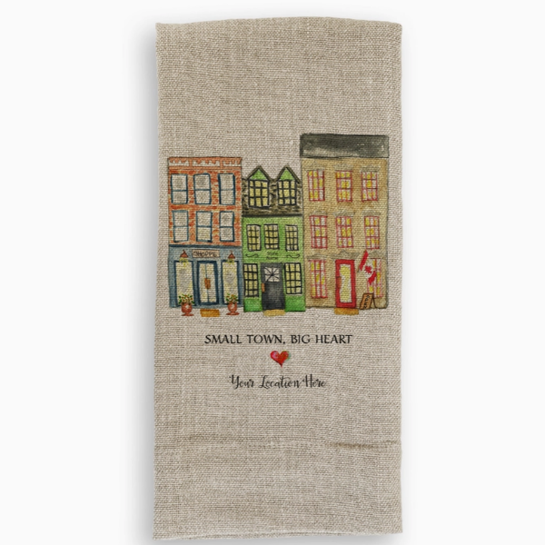 Kohler, WI Small Town Tea Towel