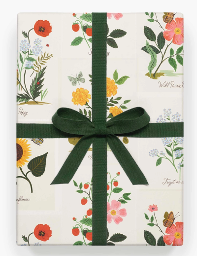Botanical Wrapping Sheet