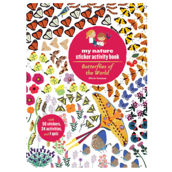 My Nature Sticker Activity Book: Butterflies of the World