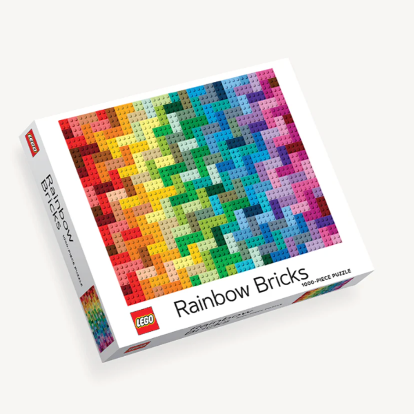 Rainbow Bricks 1000 Piece Puzzle