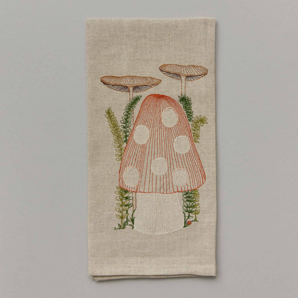 Mushroom Tea Towel