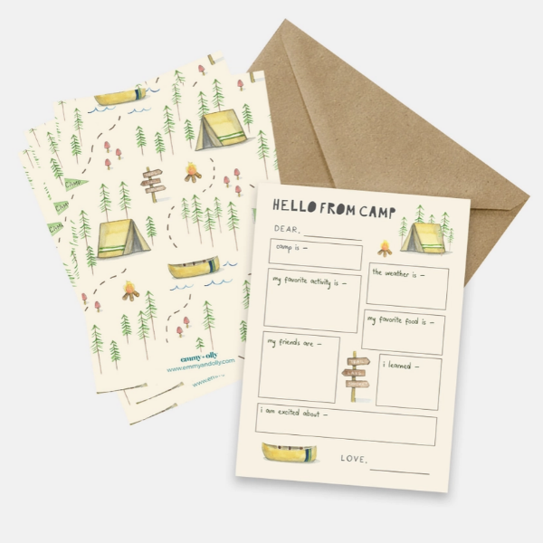 Camp Notes Note Cards