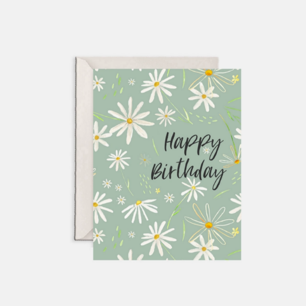 Daisy Birthday Card