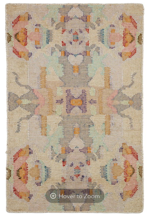 Chapel Hill Hand Loom Knotted Cotton Rug