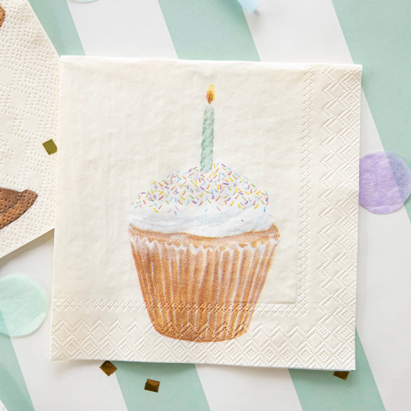 Cupcake Cocktail Napkins