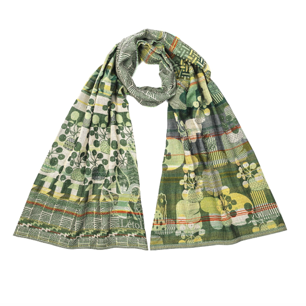 Letol Celine 1 Green Scarf