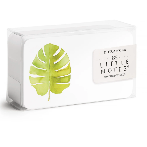 Tropical Leaf  Little Notes