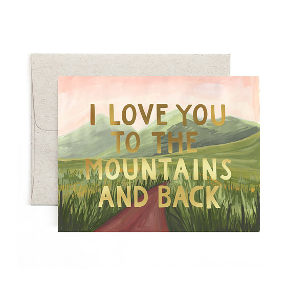 Gold Mountains and Back Card