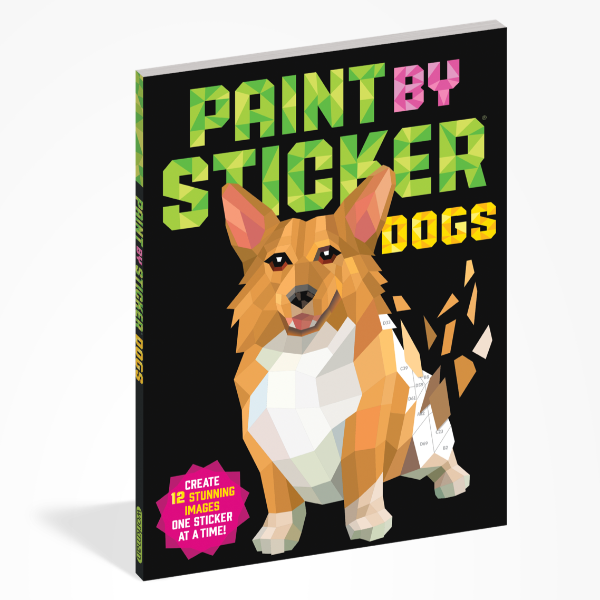 Paint By Sticker: Dogs