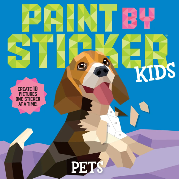 Paint By Sticker Kids: Pets