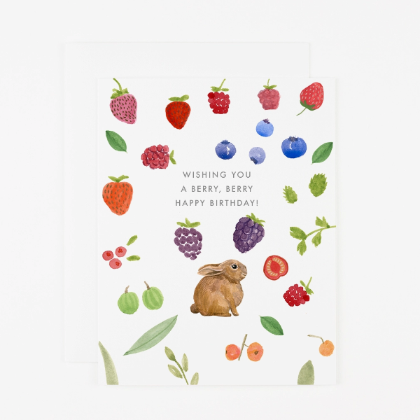 A Berry, Berry Happy Birthday Card