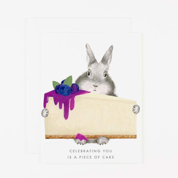 Celebrating You Is A Piece of Cake Card