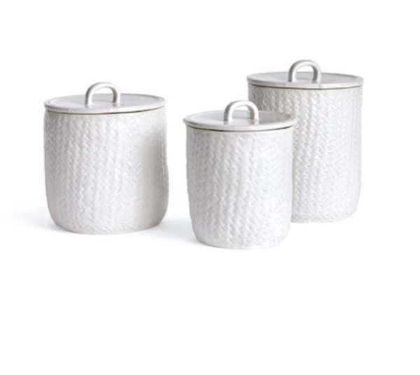 Corinne Canisters  (Sold Separately)