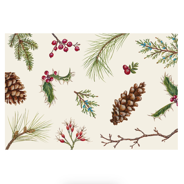 Winter Collage Placemats