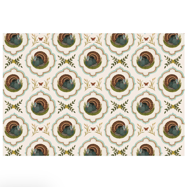 Heritage Turkey Meadow Placemats