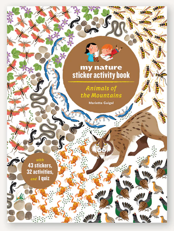 My Nature Sticker Activity Book: Animals of the Mountains