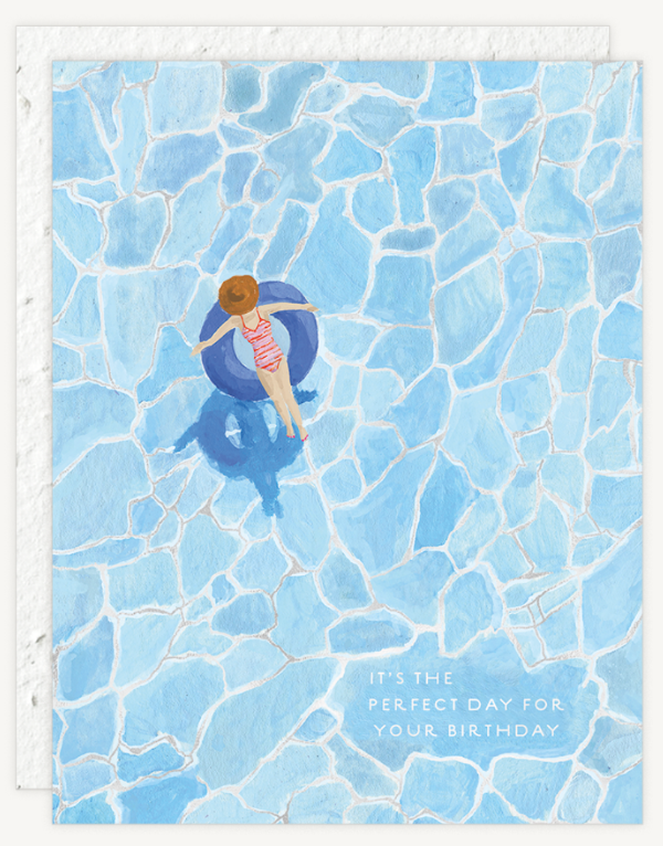 Pool Day Birthday Card